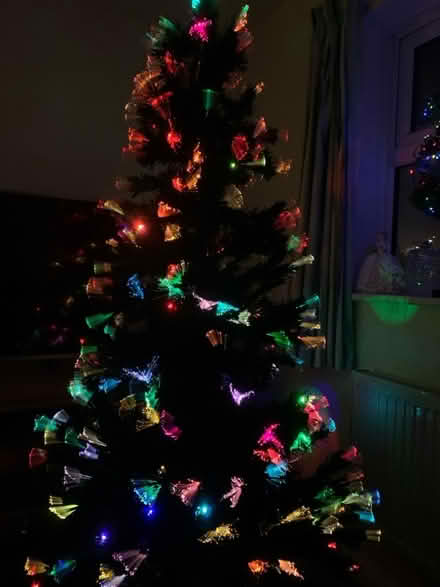 Photo of free 6ft fibre optic Christmas tree (Leasowe CH45) #2