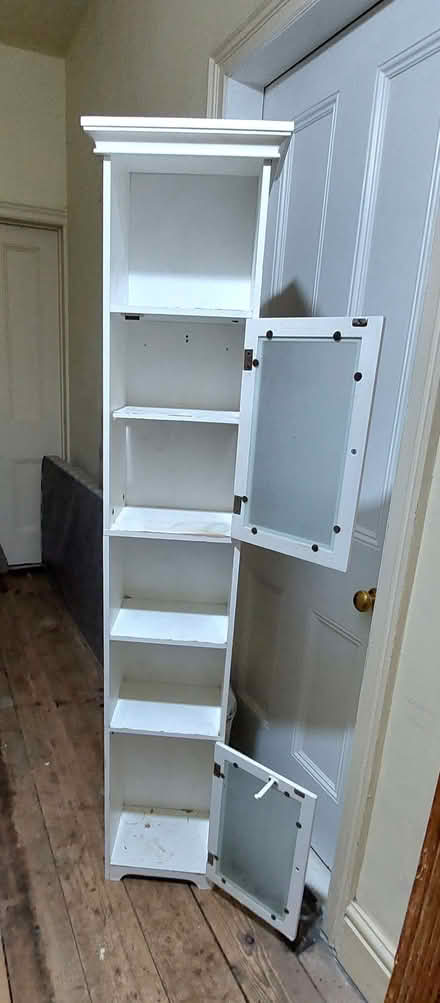 Photo of free Tall white cabinet (Oswestry SY11) #1