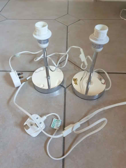 Photo of free 2 Bedside Lamps (Bedford MK43) #1