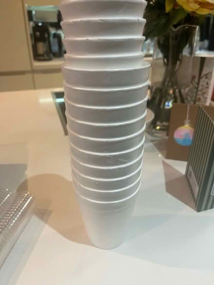 Photo of free 15 polystyrene cups (Lavender Hill SW11) #1
