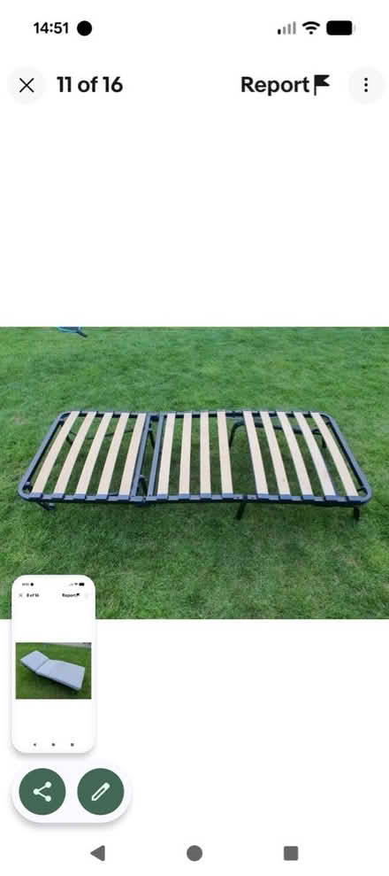 Photo of free IKEA single sofa bed (Rugby CV22) #3