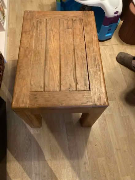 Photo of free Wood coffee table (Bradley Stoke) #2