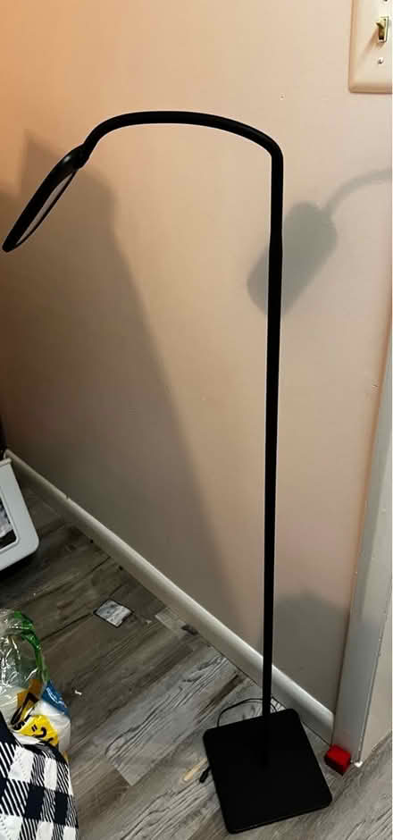 Photo of free 2 black floor lamps (Falls Church) #1