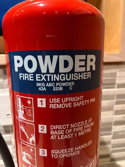 Photo of free Large powder fire extinguisher (West Common AL5) #2