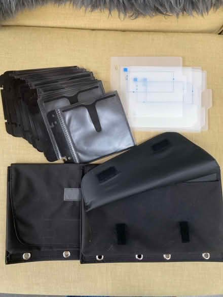 Photo of free CD storage sleeves for ring binder (Oldfield Park) #1