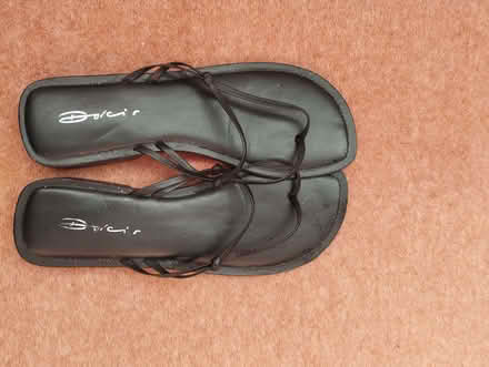 Photo of free Black sandals (Lewisham SE3) #1
