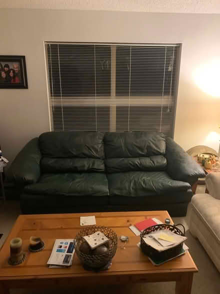 Photo of free Leather Couch (Palm Harbor) #1