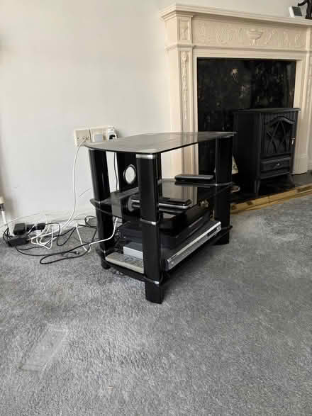 Photo of free Glass TV Stand (Belmont SL6) #2