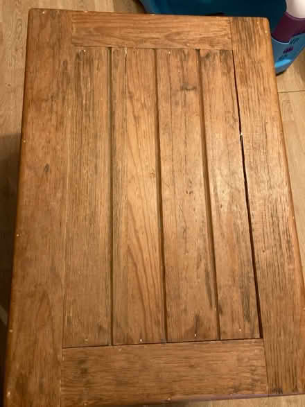 Photo of free Wood coffee table (Bradley Stoke) #4