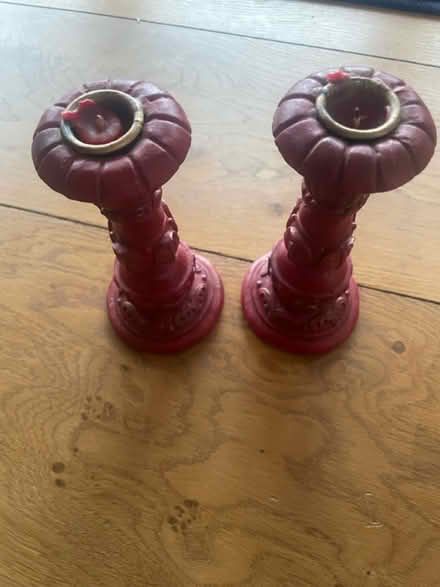 Photo of free 2 candle sticks (Bowbridge) #2
