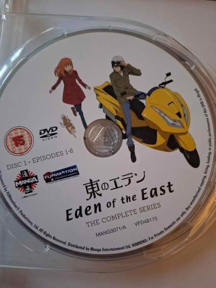 Photo of free Animè dvd: Eden of the East (Bexhill) #3