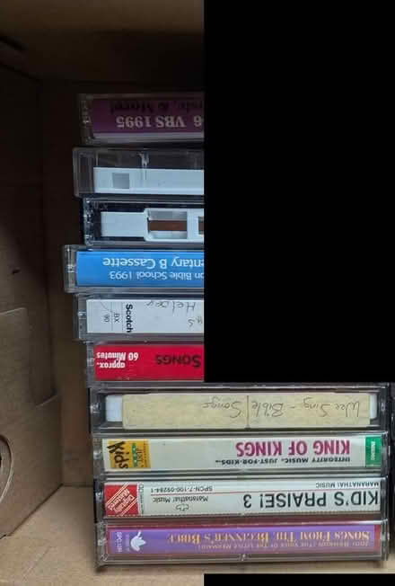 Photo of free Christian Kids' cassette tapes (River Plaza area) #1