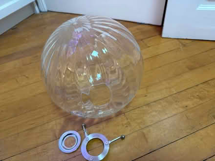 Photo of free Glass ceiling lamp shade (Dromore, BT25) #2