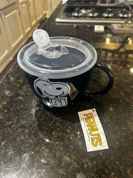 Photo of free Mug with vented lid (Lambertville nj) #1