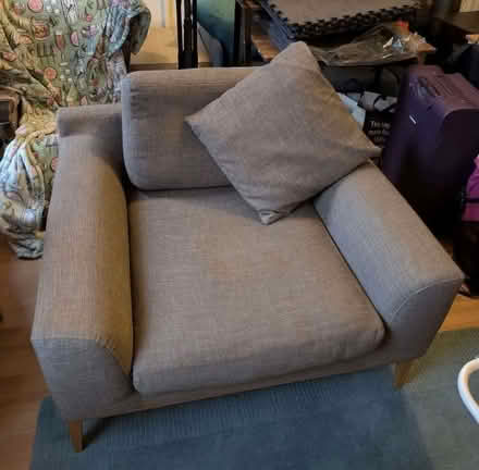 Photo of free Comfortable gray Armchair (Harbourne B35) #1