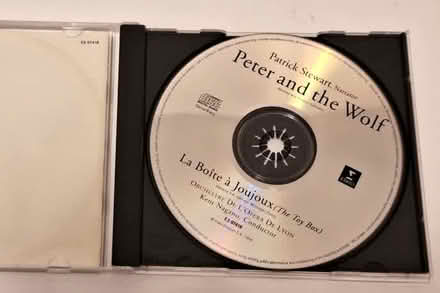 Photo of free CD Patrick Stewart Peter & the Wolf (Davis/Teele Square area) #3