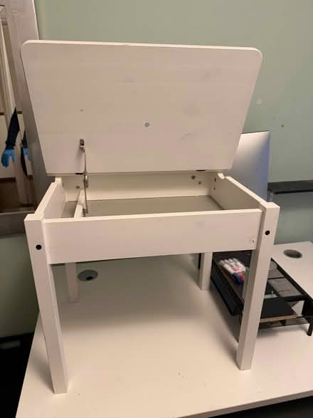 Photo of free Children's writing desk with opening compartment (Ealing TW8) #2