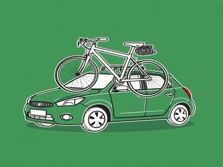 Photo of Bike carry rack for hatchback type car (Isfield TN22) #1