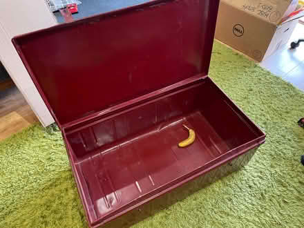 Photo of free Powder coated Steel trunk (Hackney E8) #3