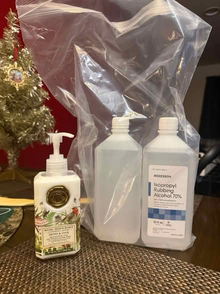 Photo of free 2 rubbing alcohol, lotion (Hyattsville) #1
