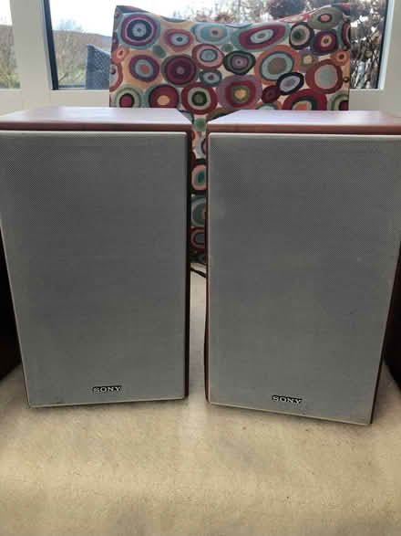 Photo of free Sony Hi-Fi speakers (pair) (Talybont on Usk LD3) #1