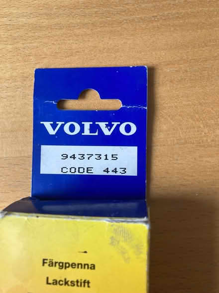 Photo of free Volvo Touch-Up Stick (Wellesbourne CV35) #1