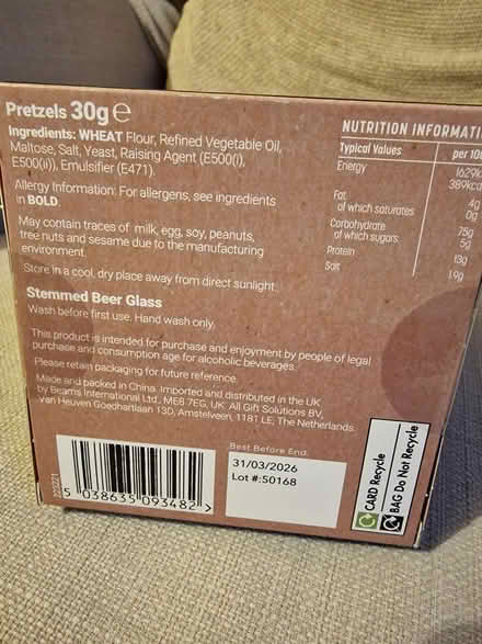 Photo of free Craft Beer and Pretzel Gift (Woking GU22 9) #2