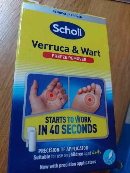 Photo of free Scholl verruca & wart freeze remover (Presteigne LD8) #1