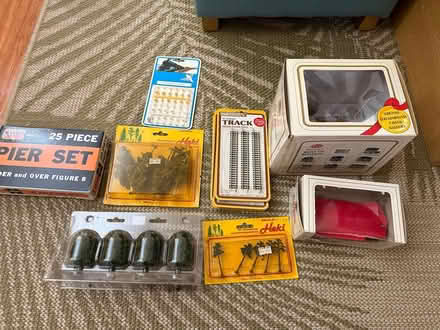 Photo of free N-gauge model train accessories (Wolf / Maria Sunnyvale) #1