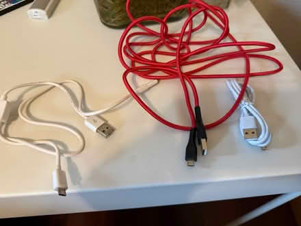 Photo of free USB to Micro USB chords (Warm Spring, Fremont) #1
