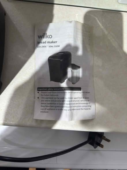 Photo of free Bread maker (ME5) #3