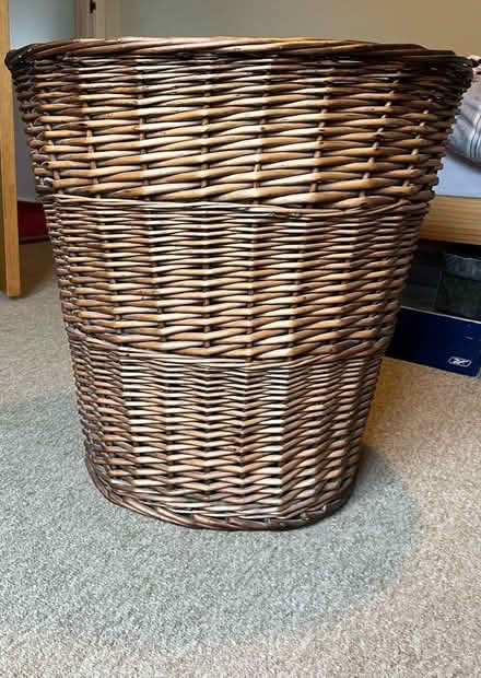Photo of free Wicker storage/laundry basket (Battledown GL52) #1