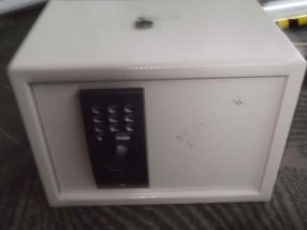 Photo of free Small safe with key (heavy) (Inchture PH14) #1