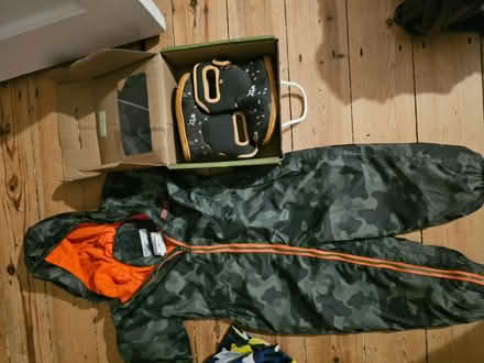 Photo of free Snow and rain suit 2-4 wellies 8 (Headington OX3) #1