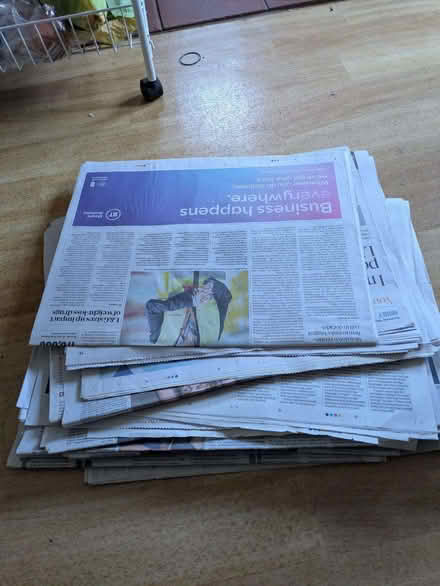 Photo of free Newspaper Broad sheet size (GU12) #1