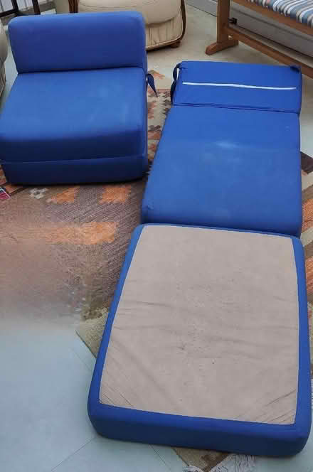 Photo of free Foam chair-bed (X2) (Ormskirk L39) #1