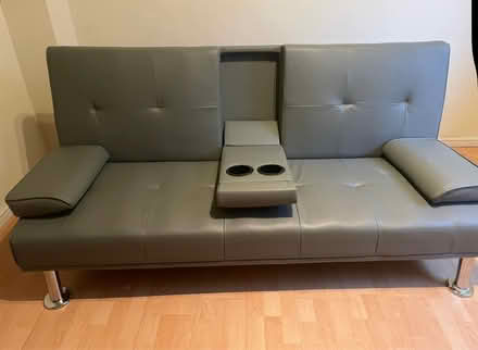 Photo of free Grey modern sofa bed GC (Bowers Gifford SS17) #3
