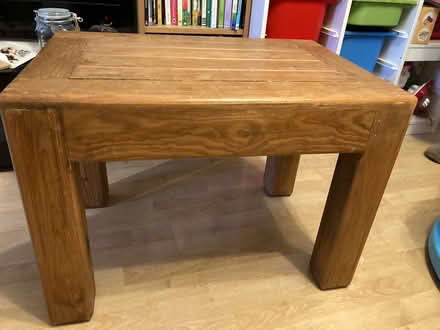 Photo of free Wood coffee table (Bradley Stoke) #1