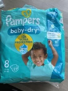 Photo of free Pampers 8 (Bebington) #1