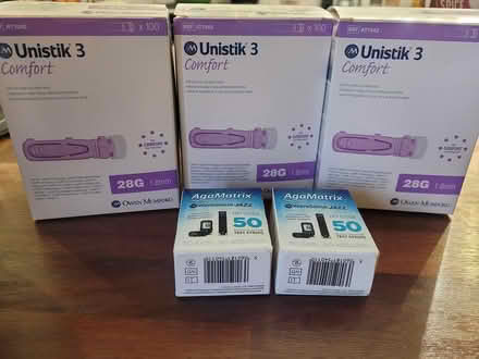 Photo of free Unistik diabetes BM lancets (SO18) #1