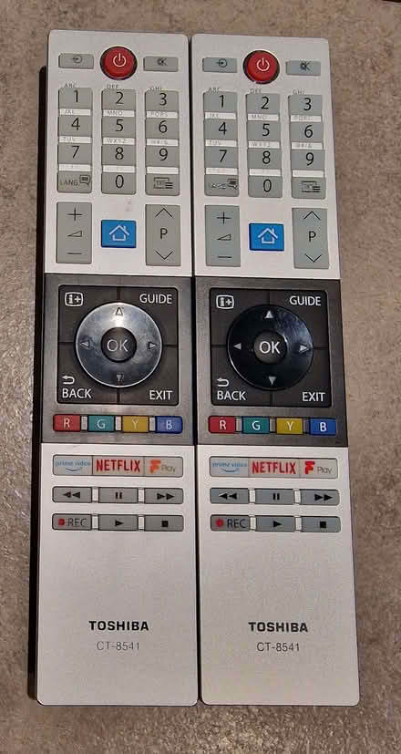 Photo of free Two Toshiba TV Remote Controls (Barnhill DD5) #1