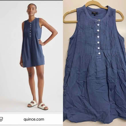 Photo of free Quince cotton swing dress size s (Kirkland) #1