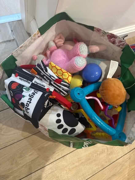 Photo of free Selection of baby and toddler toys (WA10) #1