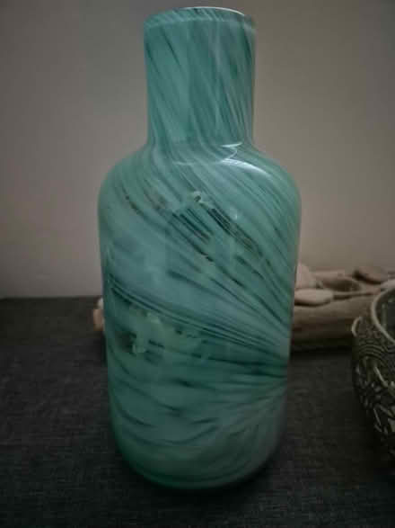 Photo of free turquoise vase (Ashington (NE63)) #1