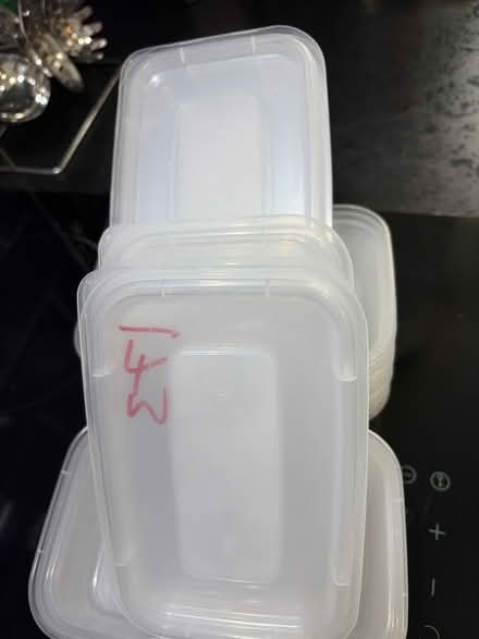 Photo of free 18 takeaway tubs with lids (Furzton MK4) #1