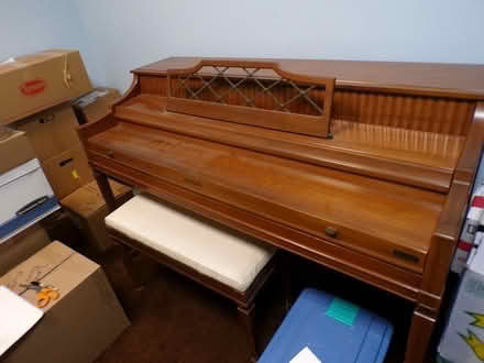 Photo of free Kimball console piano (6 miles south of Micanopy) #1