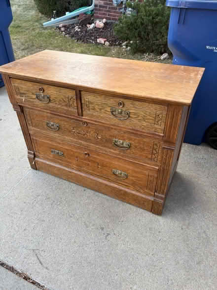 Photo of free Wood dresser (Green Mountain) #2