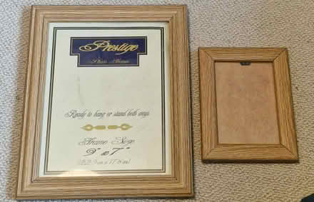 Photo of free Two wooden photo frames (Kidlington OX5) #1