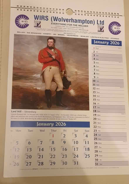 Photo of free 2026 Calendar (Stourport on Severn DY13) #3