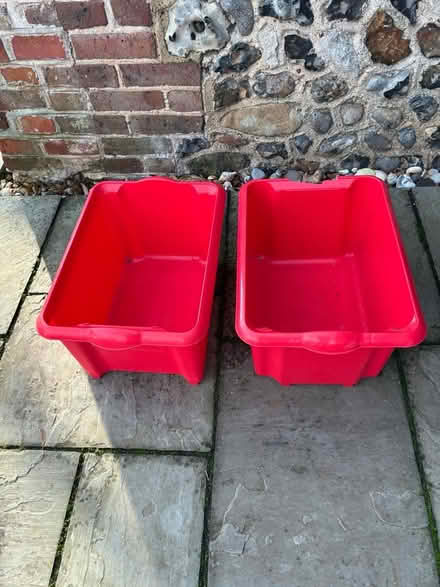 Photo of free 10 Plastic Storage boxes (Yapton BN18) #4